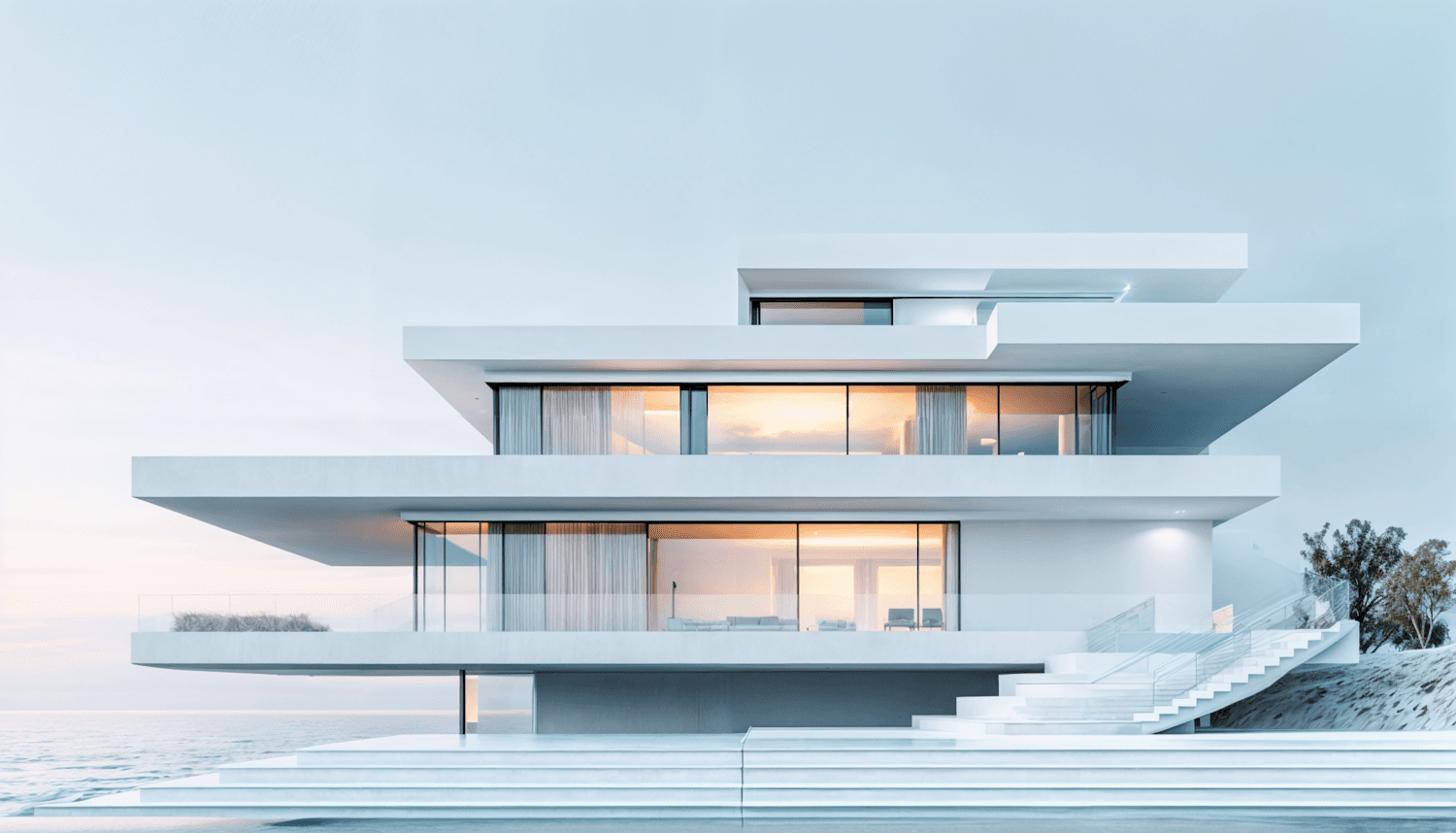 Saniertes Wohnhaus mit moderner Fassade